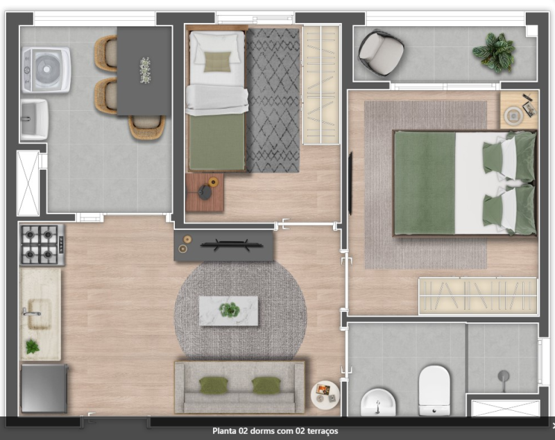 planta dpos drorm 2 terraços